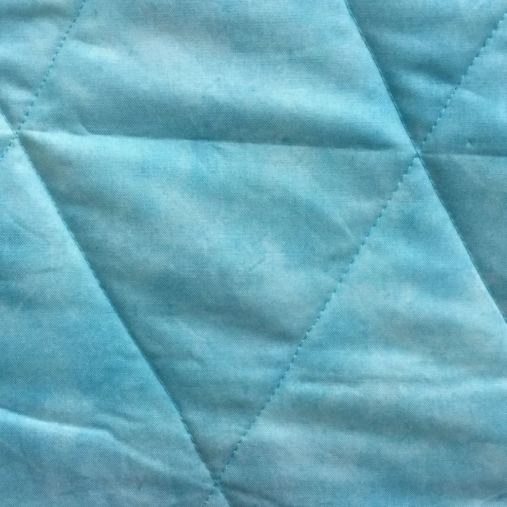 NWT Handcrafted Pastels Floral Quilt
